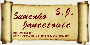 Šumenko Jančetović vizit kartica